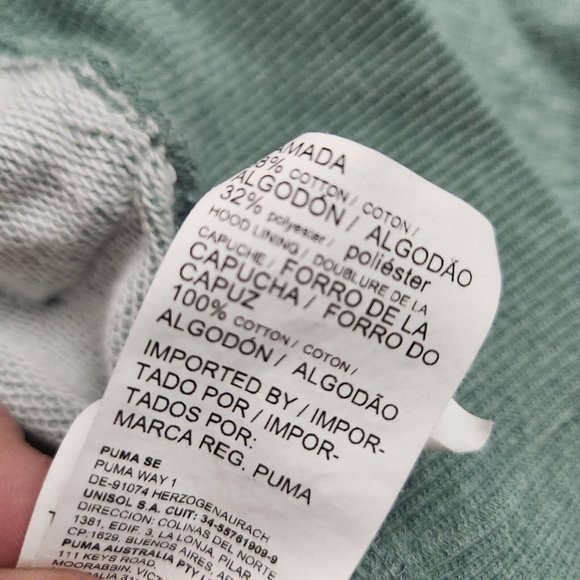 PUMA Women's Refresh Long Sleeve Pullover Hoodie Laurel Wreath Size Large - Picture 12 of 12